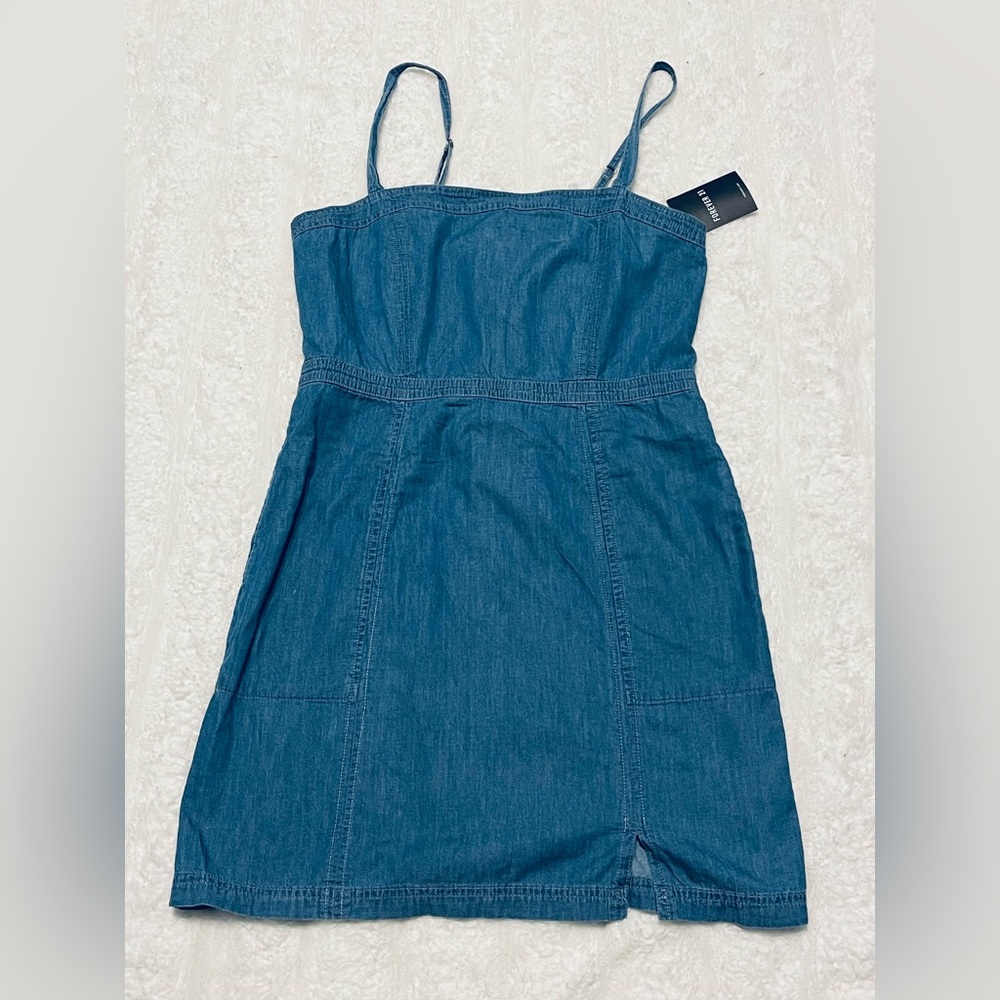 Forever 21 Blue Denim Apparel - Picture 3 of 13